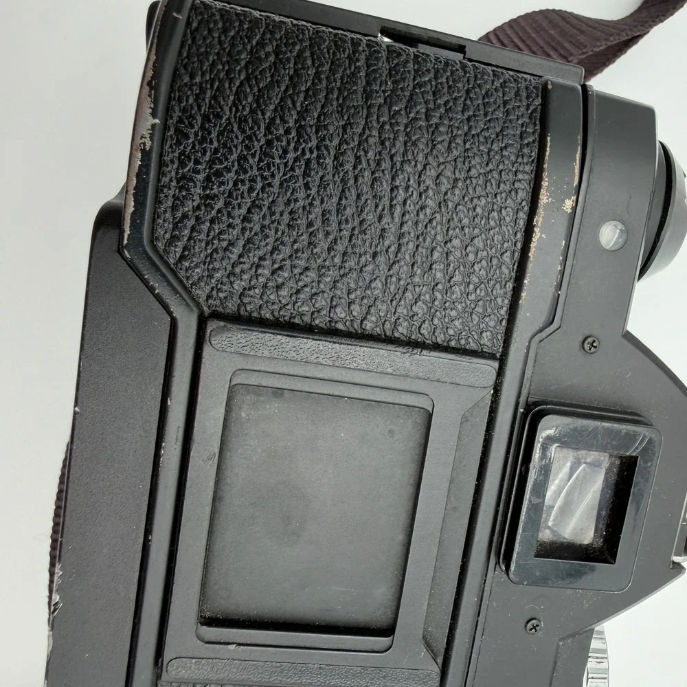 Konica FS-1 35mm SLR Film Camera with Hexanon AR 40mm f1.8 Lens & Hoya Filter